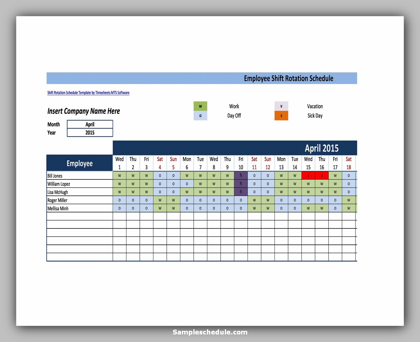 20 DuPont Shift Schedule Free - sample schedule