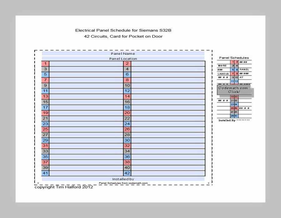 25+ Free Panel Schedule Template Excel - sample schedule