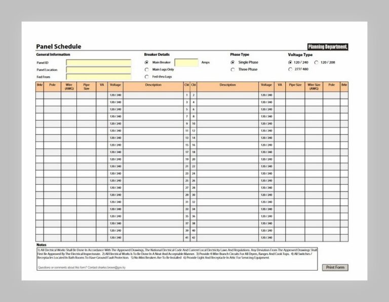 25 Free Panel Schedule Template Excel Sample Schedule 4734